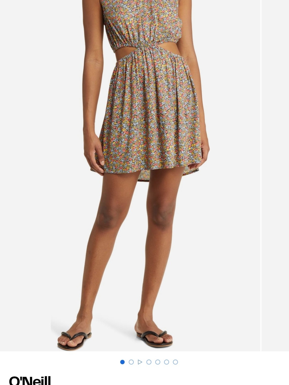 O'Neill Multicolor Ditsy Floral Mini Skirt